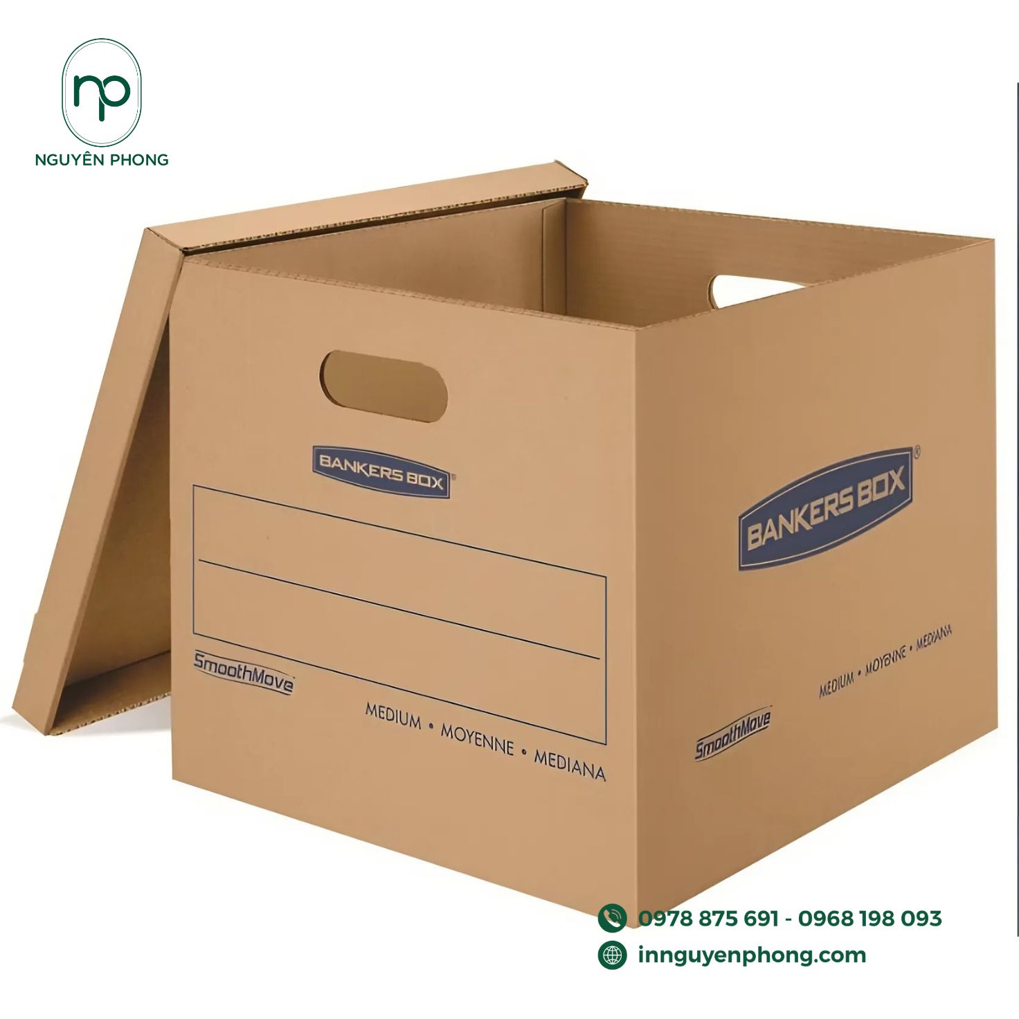 Thùng carton nắp rời